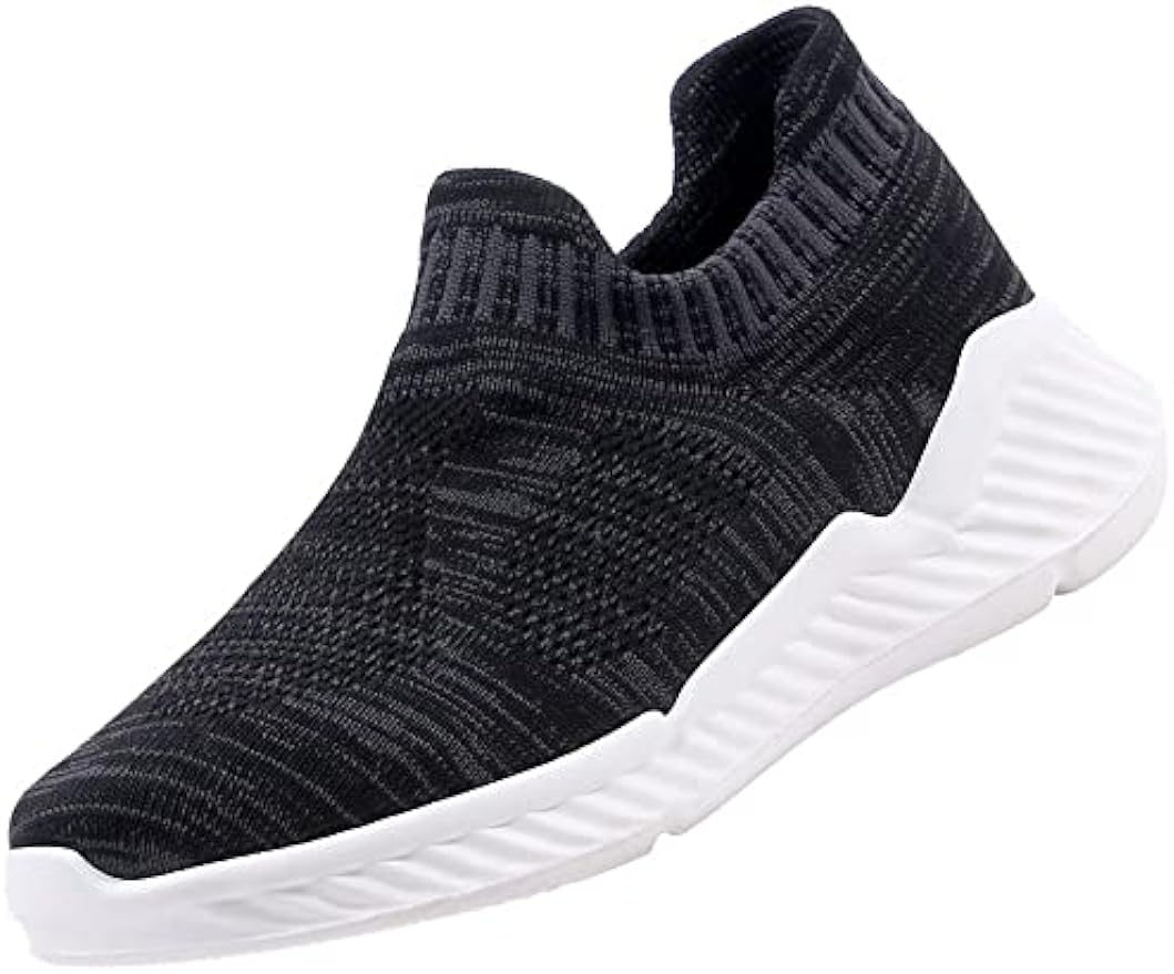 Stratuxx Kaze Womens Walking Shoes Sock Sneakers Daily Shoes Slip-on Lightweight Comfortable Breathable,Athletic Walking Shoes Casual Mesh-Comfortable Work Sneakers, Eco-Friendly Shoes