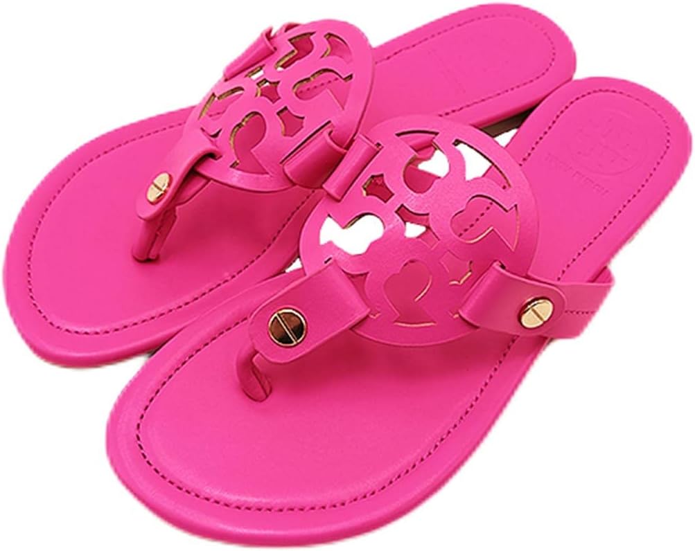 Stratuxx Kaze Women's Flat Sandals Open Toe Flip Flop Fashion Slip On Sandals Dressy Shoes