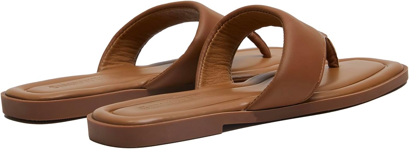 Stratuxx Kaze - Sandalias planas cómodas para mujer, sandalias de verano