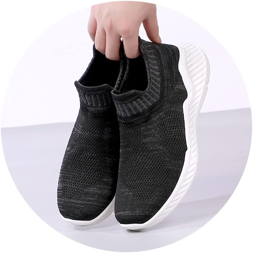 Stratuxx Kaze Womens Walking Shoes Sock Sneakers Daily Shoes Slip-on Lightweight Comfortable Breathable,Athletic Walking Shoes Casual Mesh-Comfortable Work Sneakers, Eco-Friendly Shoes