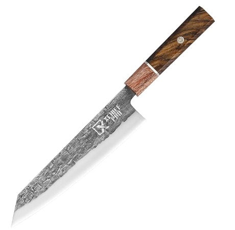 Xchief Pro 8'' Japan Kiritsuke Chef Knife - Sharp Kitchen Knife for Meat Cutting, Japanese High-Carbon Steel Cooking Knife, Vegetable Knife, Gift for Mom or Dad, Kitchen Gadgets with Premium Gift Box